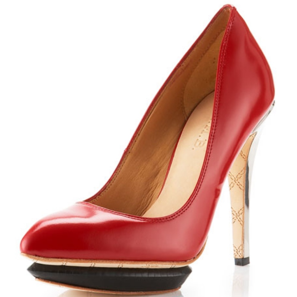 L.A.M.B. Glam Platform Pump